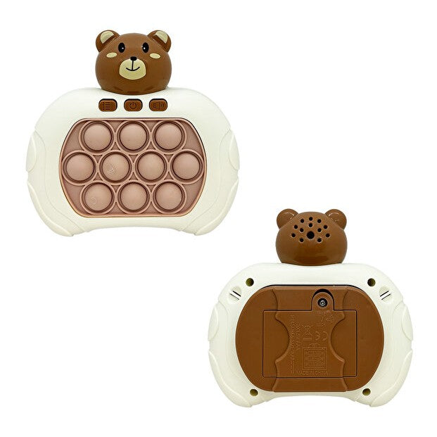 Kahverengi Ayıcık Model Popit Toys | Elektronik Popit