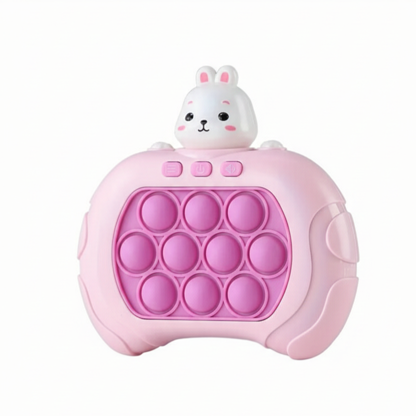 Pembe Sakız Tavşan Model Popit Toys | Elektronik Popit